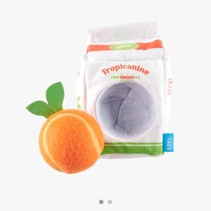 Bark Fresh Squeaked OJ Dog toy